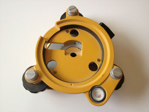 GENUINE TOPCON TRIBRACH WITHOUT OPTICAL PLUMMET FOR TOTAL STATION