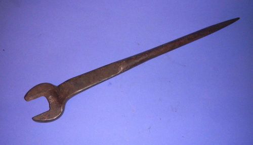 Antique Iron Workers Spud Wrench 1 1/4 Unmarked Maker