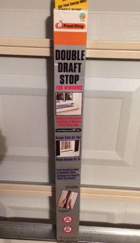 Double Draft Stop For Windows (King Forost) energy saver,fits up to 32&#039;&#039; window