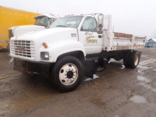 1999 gmc dump truck c6500 series for sale