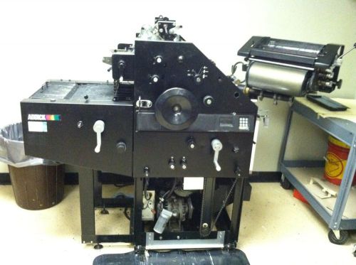 AB Dick Model 9810 Series Offset Printing Press with T-Head