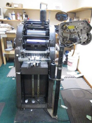 AB DICK 360 CD OFFSET PRINTING PRESS WITH T-51 GOOD WORKING CONDITION