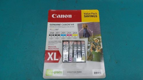 Canon  753770 black magenta cyan yellow ink catridge bundle pack for sale