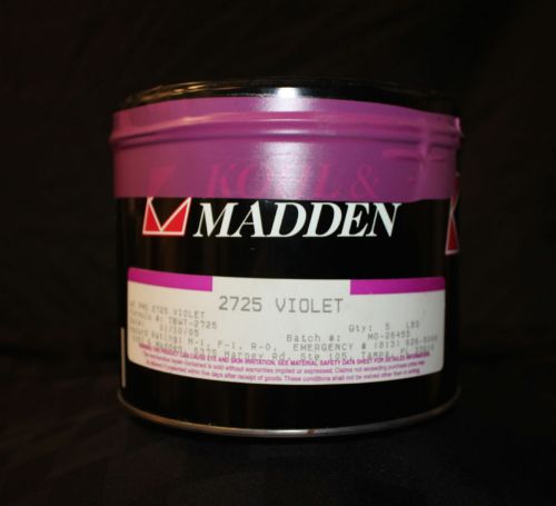 Kohl &amp; Madden - Commercial Offest Printing Ink - Violet