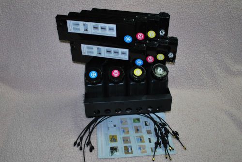 Uv bulk ink system (4x8) for roland, mimaki, mutoh and epson printers. us seller for sale