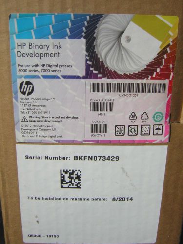 HP Indigo Digital Press CA345-21351 Binary Ink Developer 6000 &amp; 7000 Series USED