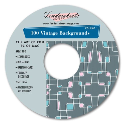 Vintage Backgrounds Clipart Clip Art CD