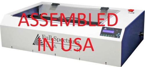 CNC CO2 Laser Engraver / Cutter + Direct Print! 40W 20&#034;X12&#034;+Removable Floor, USA