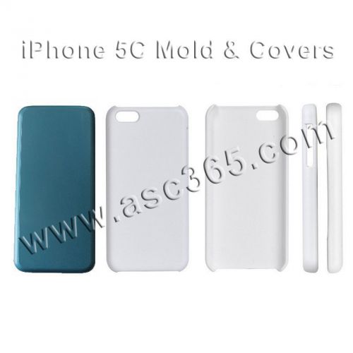 1pc Iphone 5C Mould &amp; 10pcs 3D iPhone 5C Cover Vacuum Sublimation Transfer Print