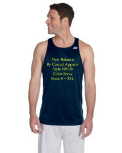 E5 n9138 navy blue size 3xl  men tempo running singlet umba tank top 9138 for sale