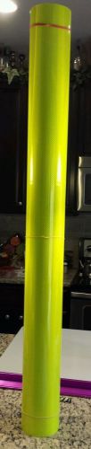 44&#034; x 25 Feet 3M Diamond Grade Florescent Yellow Green Sheeting