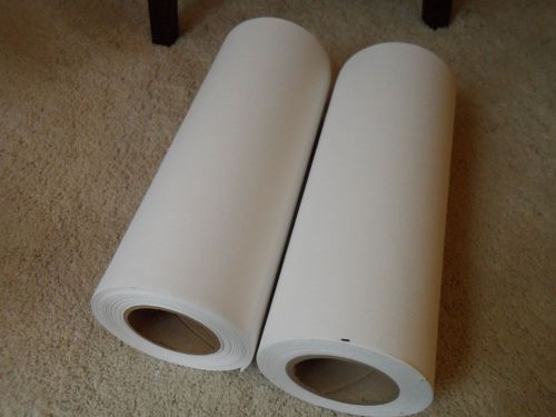 2 rolls Printable canvas Vinyl 14in x 75 ft. matte solvent Fits Roland BN-20