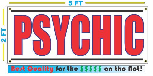 PSYCHIC Banner Sign NEW LARGER SIZE Best Quality for the $$$