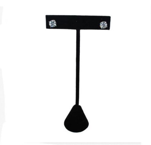 POPULAR Gift Black Velvet T-Bar Earring Jewelry Display Stand US EF