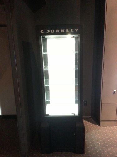 ****oakley*** black display case mega tower for sale