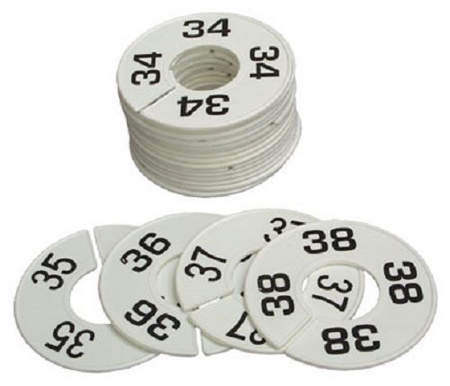 25  Round  Size Dividers - XS, S, M, L, XL,  Blank and size Number 1 - 50