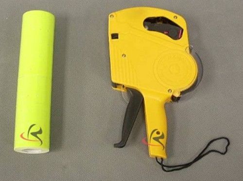 1 Roll of Yellow Label &amp; 1 Pricing Gun #AC-5500YL+AC-P500YL