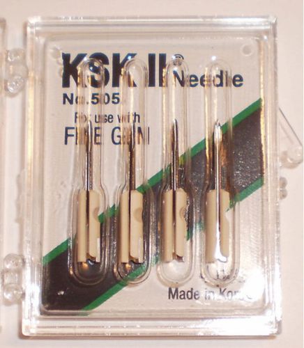 4 pcs. fine tagging tag tagger replacement needles dennison guns fine type for sale