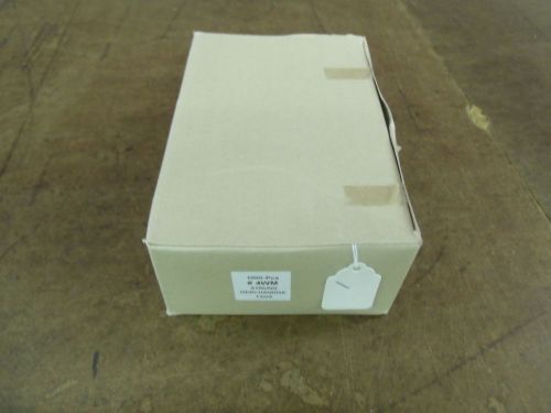 1,000 count box strung  price tags-- 1 1/2 &#034;x 7/8&#034;- white -plain hang tags