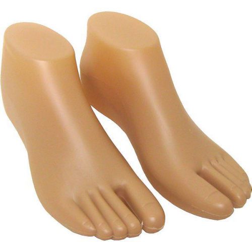 MN-367 1 Pair FLESHTONE Ankle High Feet Form