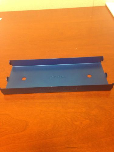 MMF Heavy Duty Aluminum Tray for Rolled Coins, Holds $20 in Nickels, Blue