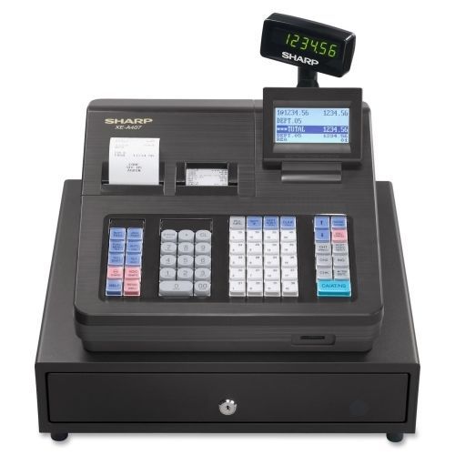 Sharp cash register -7000 plus -40 clerks -99 departments -thermal printing for sale