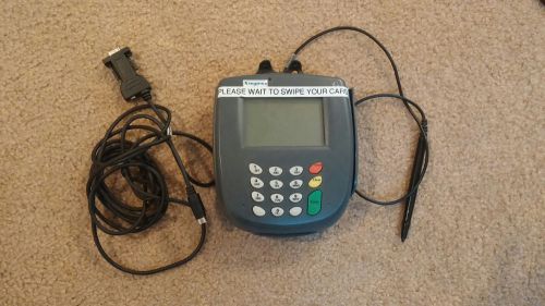 Ingenico i6550 Credit Card Terminal w/ Pen and Data Cable