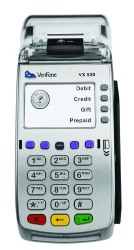 New Verifone VX520 Credit Card Terminal
