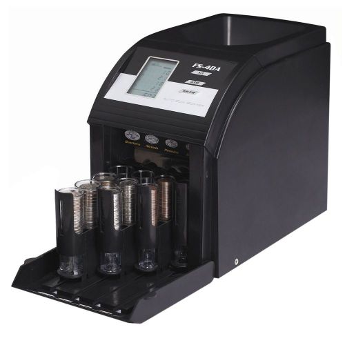 Digital Coin Sorter Fast Sort Money Currency Counter Change Counting Machine New