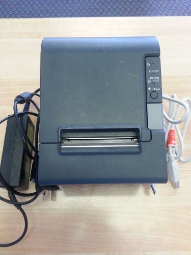 Epson tm-t88iv dark gray thermal printer  m129h usb interface for sale