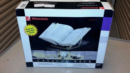 Acco wilson jones 5 catalog rack set - cr6-15 metal holder - for sale