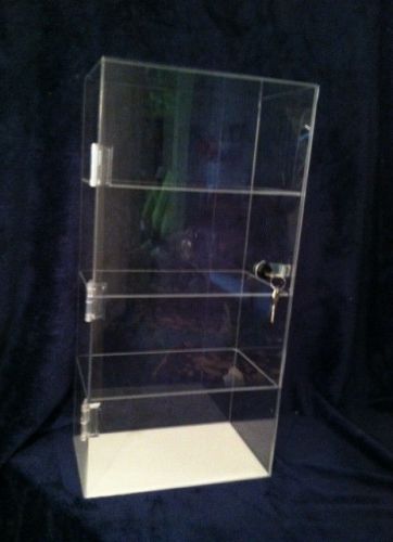 Acrylic  lucite countertop display case 10x 6 x 20 jewelry showcase, sunglasses for sale
