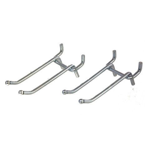 1/4&#034; X 3&#034; Double Pegboard Hooks (Pack of 2)