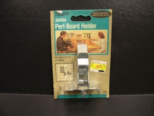 Vintage Hold-All Jumbo Perf-Board Holder For Use in 1/4 and 1/8 Pegboard