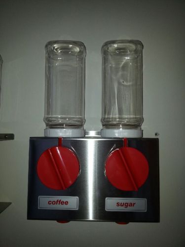 Aromacup coffee &amp; sugar dispenser for the office &amp; warehouse 2 ingredients for sale