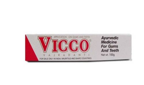 Vicco Vajradanti Toothpaste  Ayurvedic Herbal Toothpaste 100g