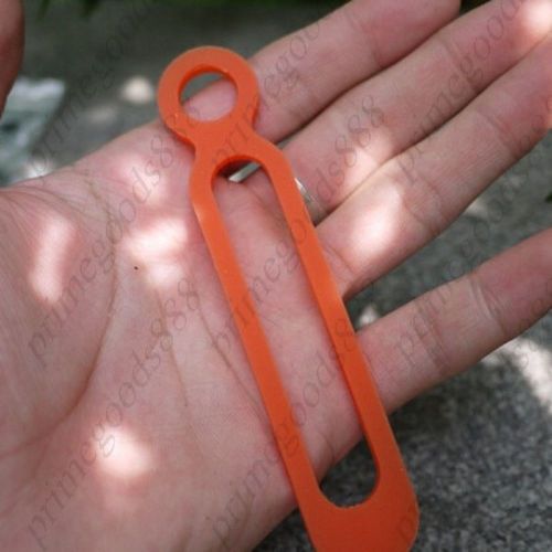 Outdoor Camping Cycling Elastic Silicone Cable Tie Color Assorted Free Shipping