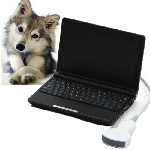 10.1&#034; digital notebook ultrasound scanner for vet veterinary convex probe+3d sw for sale