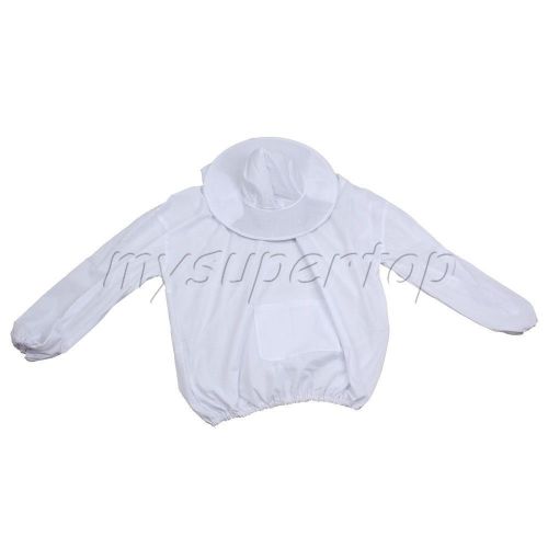 White Beekeeping Jacket Veil Bee Keeping Suit With Hat Bee Protective Equipment