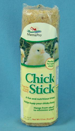 Manna Pro Chick Stick Hanging Treat Baby Chicken Poultry Fowl FREE SHIPPING