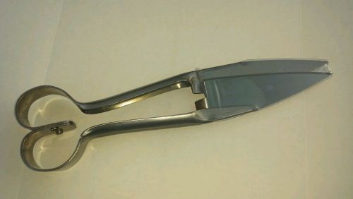 13&#034; Double Bow Sheep/Onion Shears - English Type Stainless Steel Blades Farm/Vet