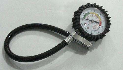 1 x pointer type tire pressure gauge ams-801 measurement range:0.5~220/psi for sale