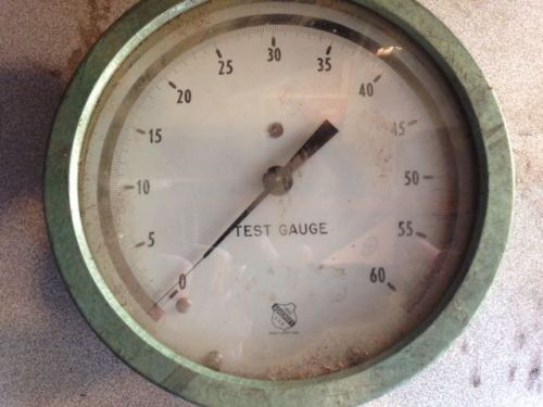 Ashcroft 1850 Precision Test Gage Pressure Gauge 0-60 PSI 5.5&#034; Made In USA