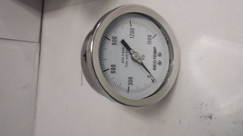 Reotemp pr40s1c4p30 heavy-duty repairable pressure gauge for sale