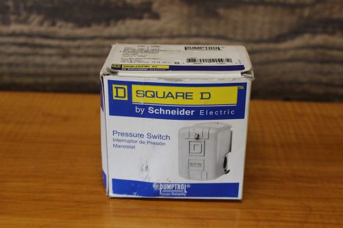 Square d pumptrol pressure switch 9013 fhg12j55 series b two pole new in box for sale