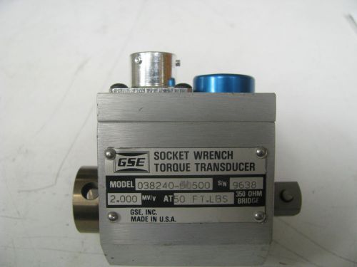 Gse socket wrench torque transducer 50 ft lbs - gse6 for sale