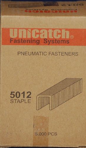 5012C 3/8&#034; (1/2&#034; CROWN) Galv. Staples 5,000/Box for Duofast
