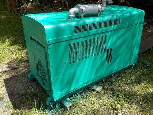 15kw onan lpg/gasoline air cooled enclosed generator 258 hours for sale