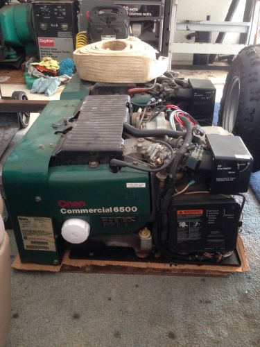 Onan 6500 watt commercial generator for sale
