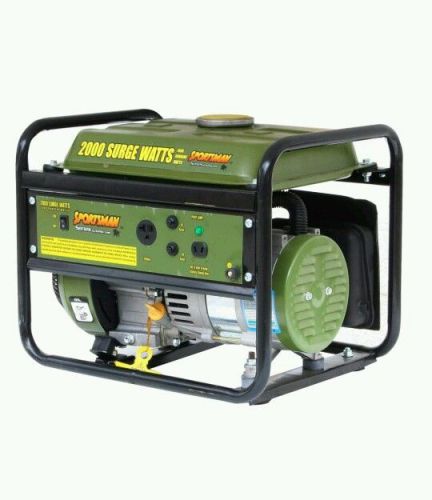 2,000 watt portable generator power outage  camping new for sale